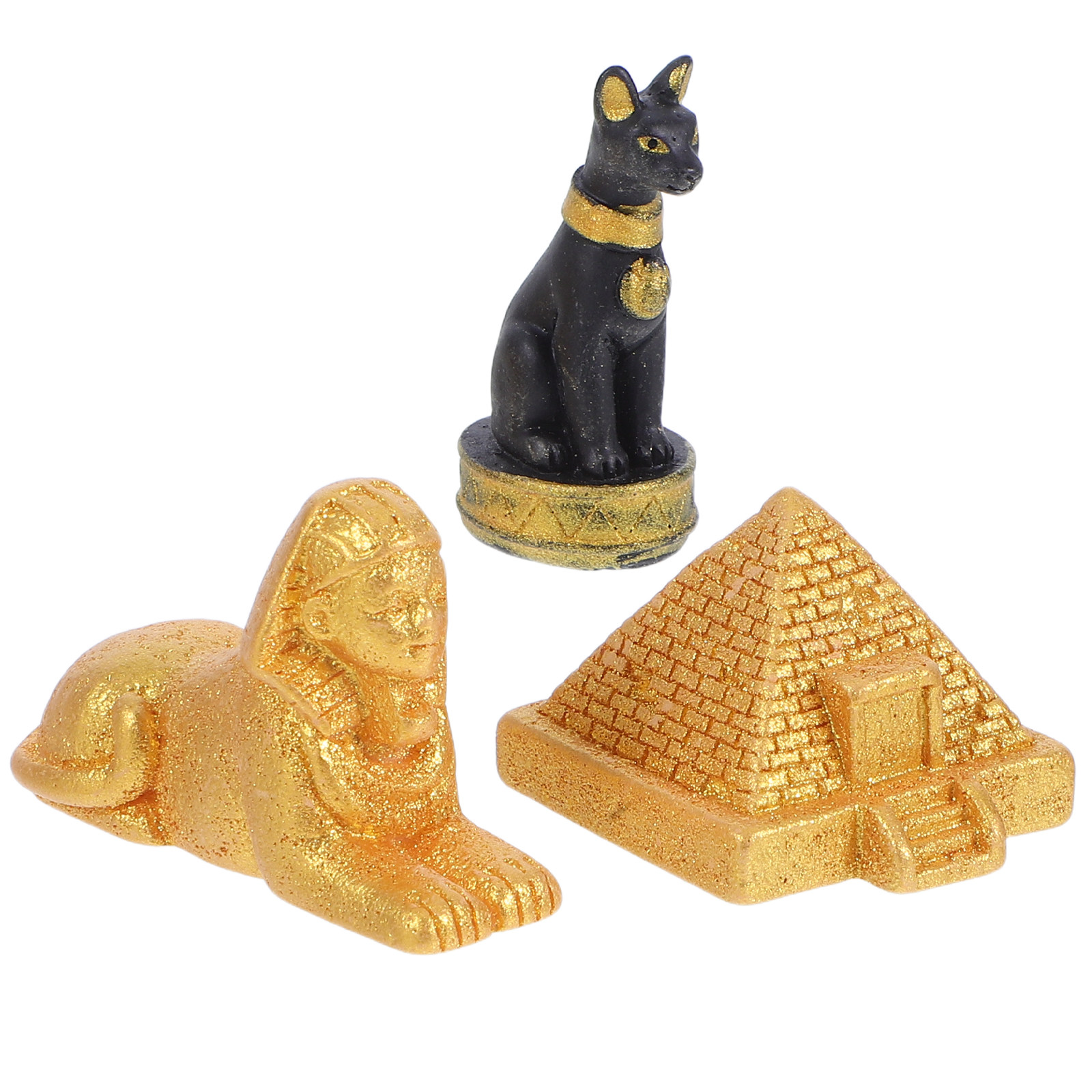 Kids Toys Egypt - 3 Pcs 고대 피라미드 건물 모델