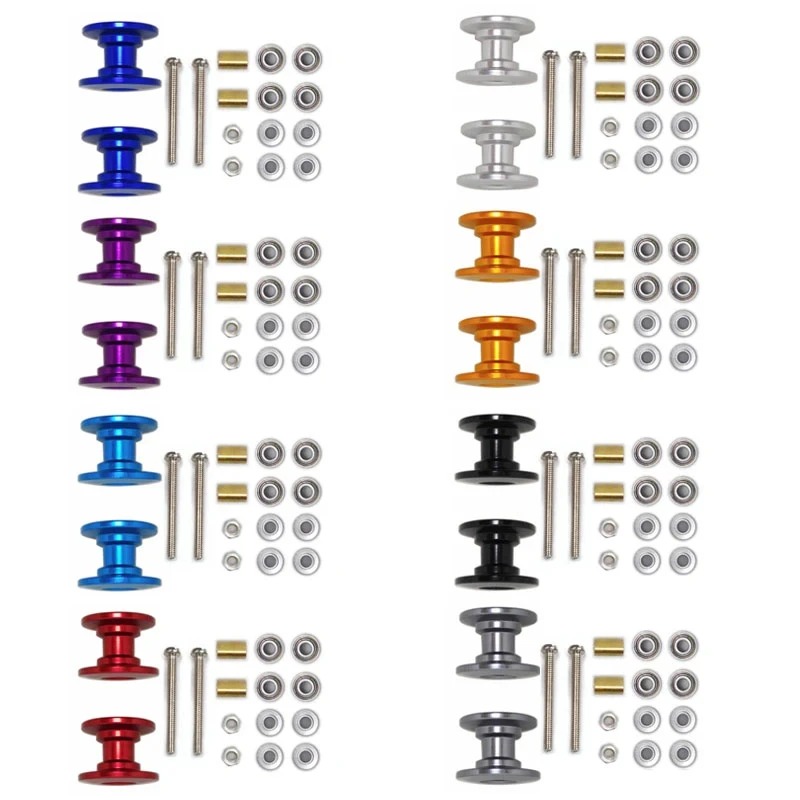 Tamiya Model Mini 4Wd - 2Pcs 12-13mm 더블 가이드 롤러 95423