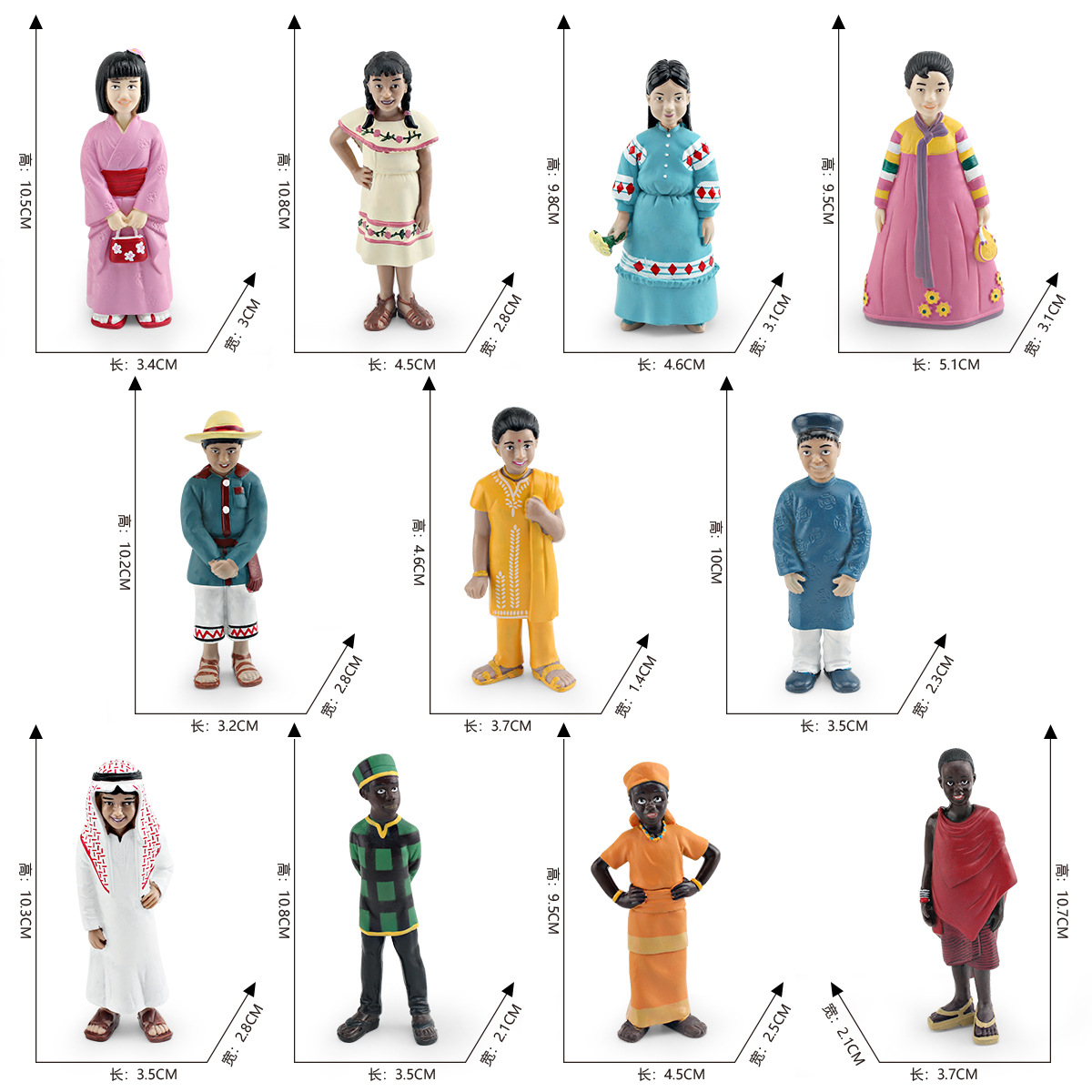 Kids Toys Little People - 어린이 액션 피규어 소년 소녀 아기