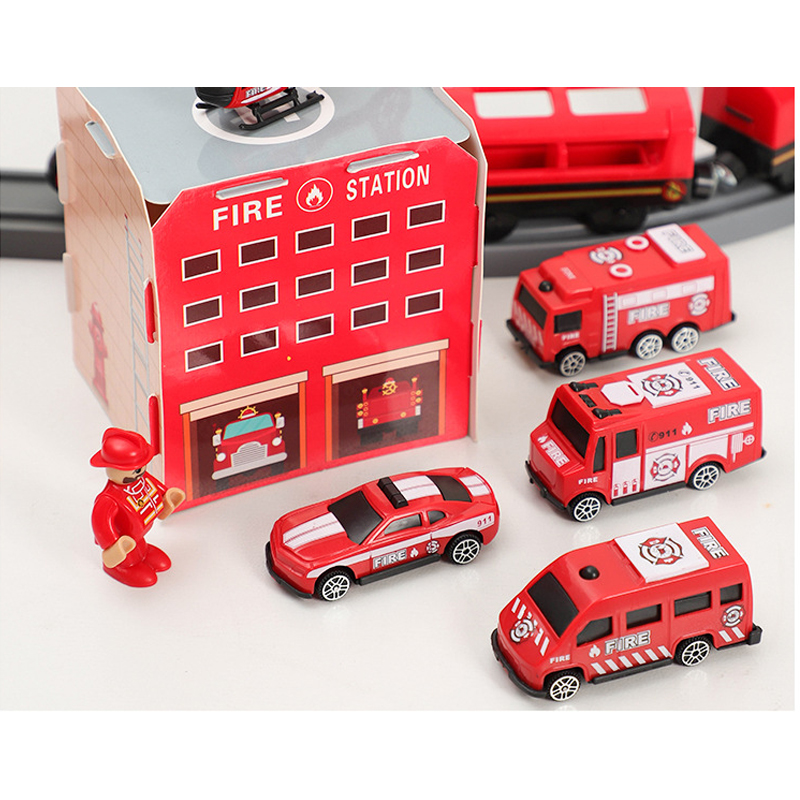 DIY 빨간색 플라스틱 기차 트랙 세트 어린이를위한 모 - Toy Train Track Set 리뷰 및 가격