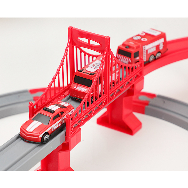 DIY 빨간색 플라스틱 기차 트랙 세트 어린이를위한 모 - Toy Train Track Set 리뷰 및 가격