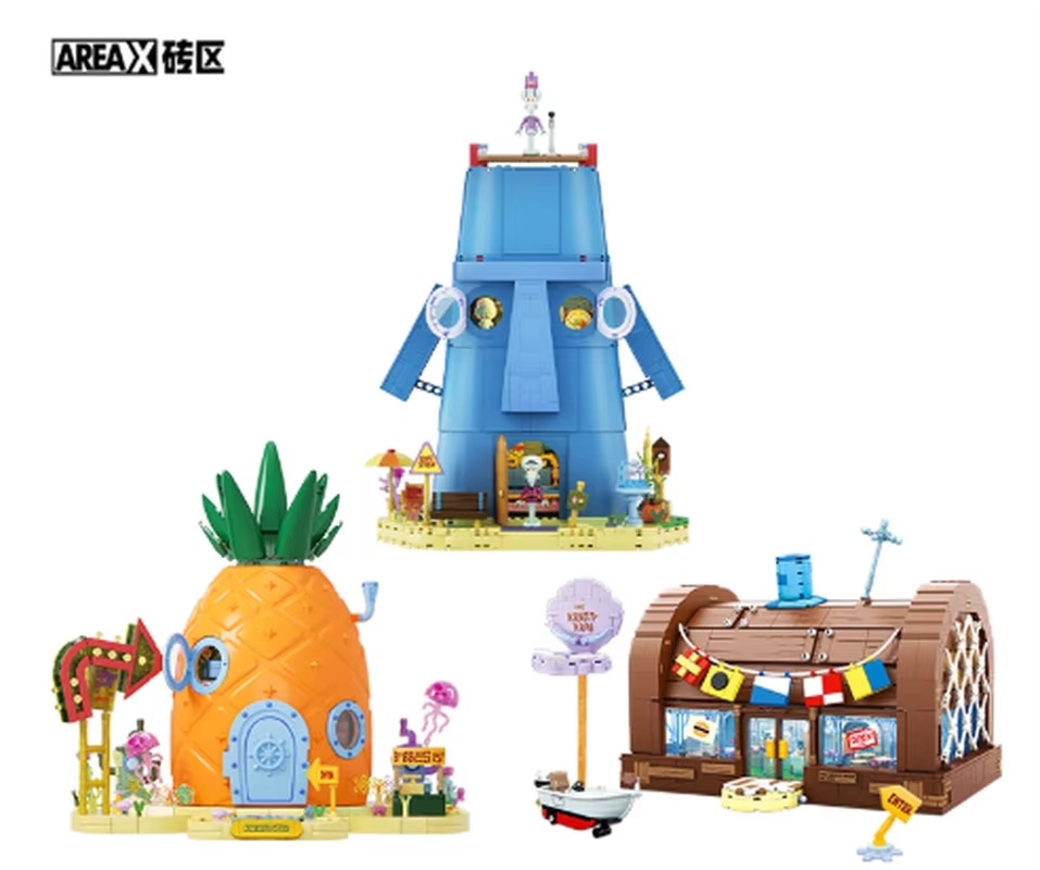 에어렉스 스폰지밥 비키니 바텀 빌딩 블록 월드 시리즈  - Kids Xbox Toys 리뷰 및 가격