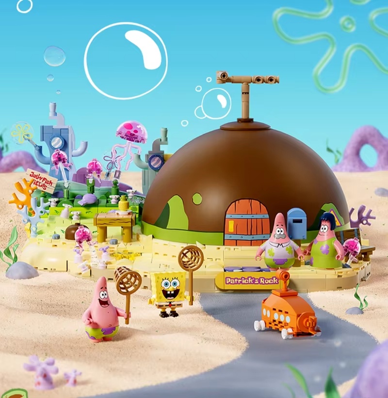에어렉스 스폰지밥 비키니 바텀 빌딩 블록 월드 시리즈  - Kids Xbox Toys 리뷰 및 가격