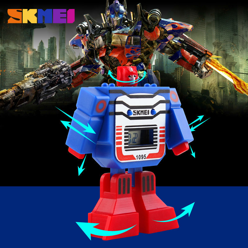 SKMEI 만화 어린이 시계 LED 디지털 어린이 스포 - Kids Toys List 리뷰 및 가격