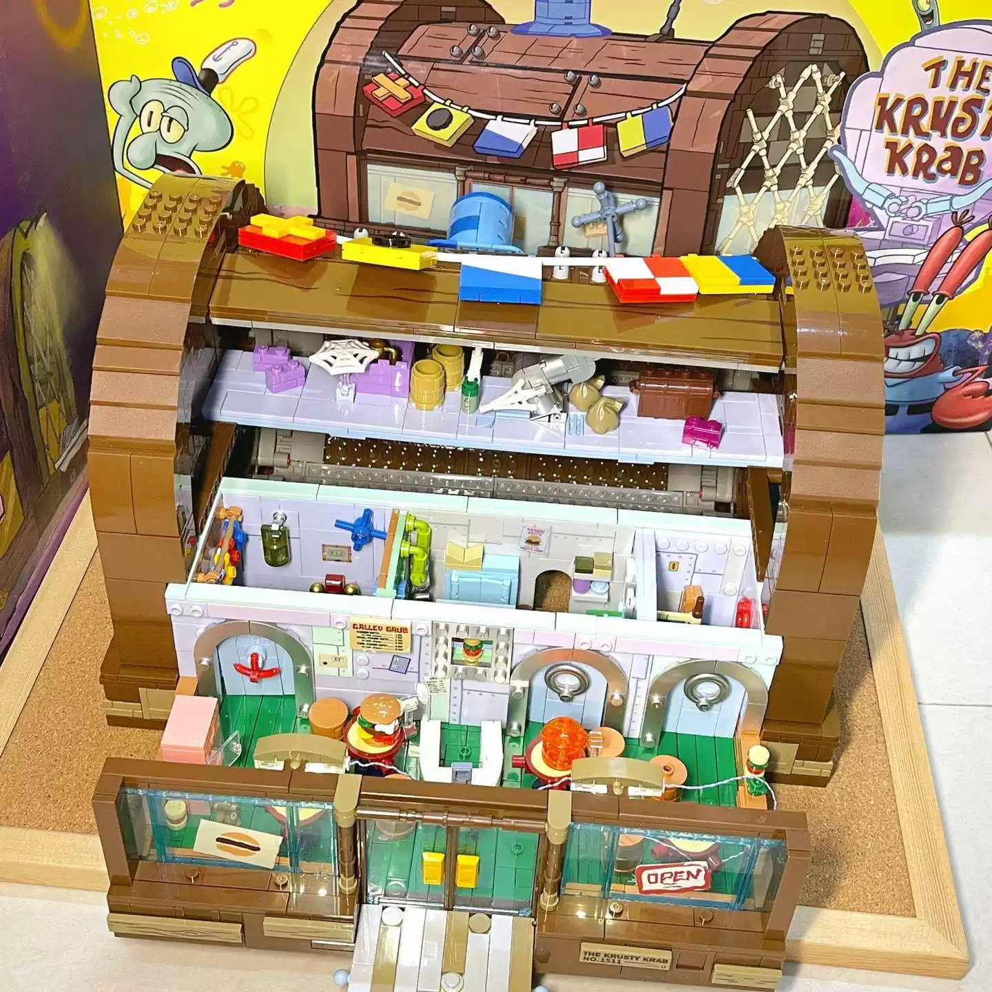 스폰지밥 크러스티 크랩 에어리어-X 블록 세트 인터랙티 - Kids Xbox Toys 리뷰 및 가격