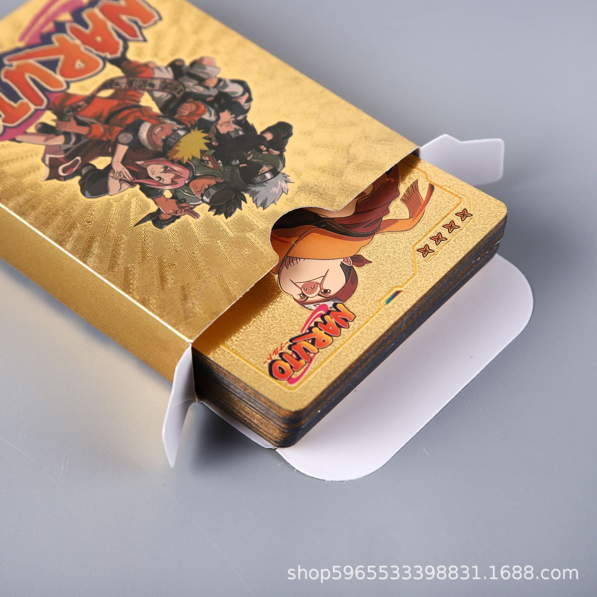 55개 나루토 카드 골드 영어판 시리즈 카카시 우치하  - Card Game Kids 리뷰 및 가격