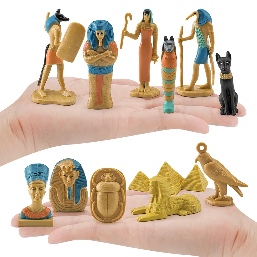 미니 입상 고대 이집트 아누비스 그림 신 피라미드 스핑 - Kids Toys Egypt 리뷰 및 가격