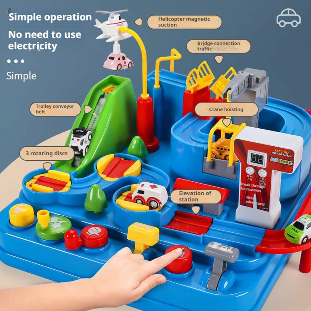 레이싱 레일카 모델 기차 트랙 어드벤처 게임 동물 우주 - Toy Train Track Set 리뷰 및 가격