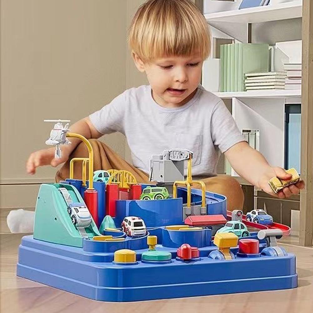 레이싱 레일카 모델 기차 트랙 어드벤처 게임 동물 우주 - Toy Train Track Set 리뷰 및 가격