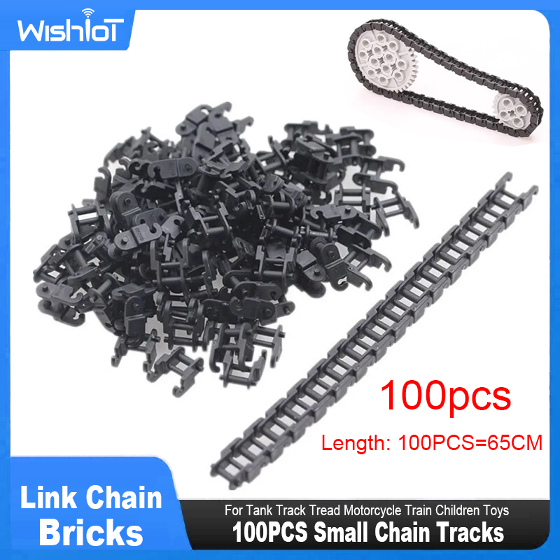 100PCS 기술 부품 링크 체인 벽돌 3711 146 - Toy Train Track Set 리뷰 및 가격