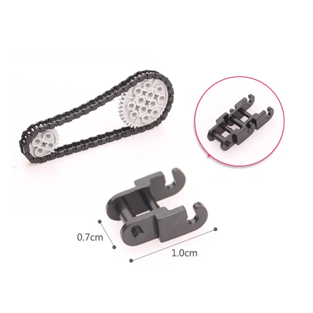 100PCS 기술 부품 링크 체인 벽돌 3711 146 - Toy Train Track Set 리뷰 및 가격