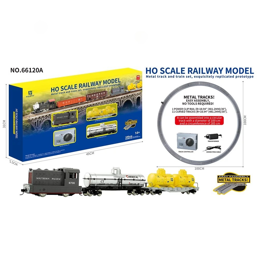HO 스케일 금속 레일 기차 모형 1/87 빈티지 시뮬 - Toy Train Track Set 리뷰 및 가격