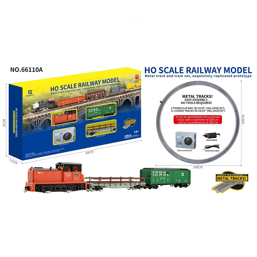 HO 스케일 금속 레일 기차 모형 1/87 빈티지 시뮬 - Toy Train Track Set 리뷰 및 가격