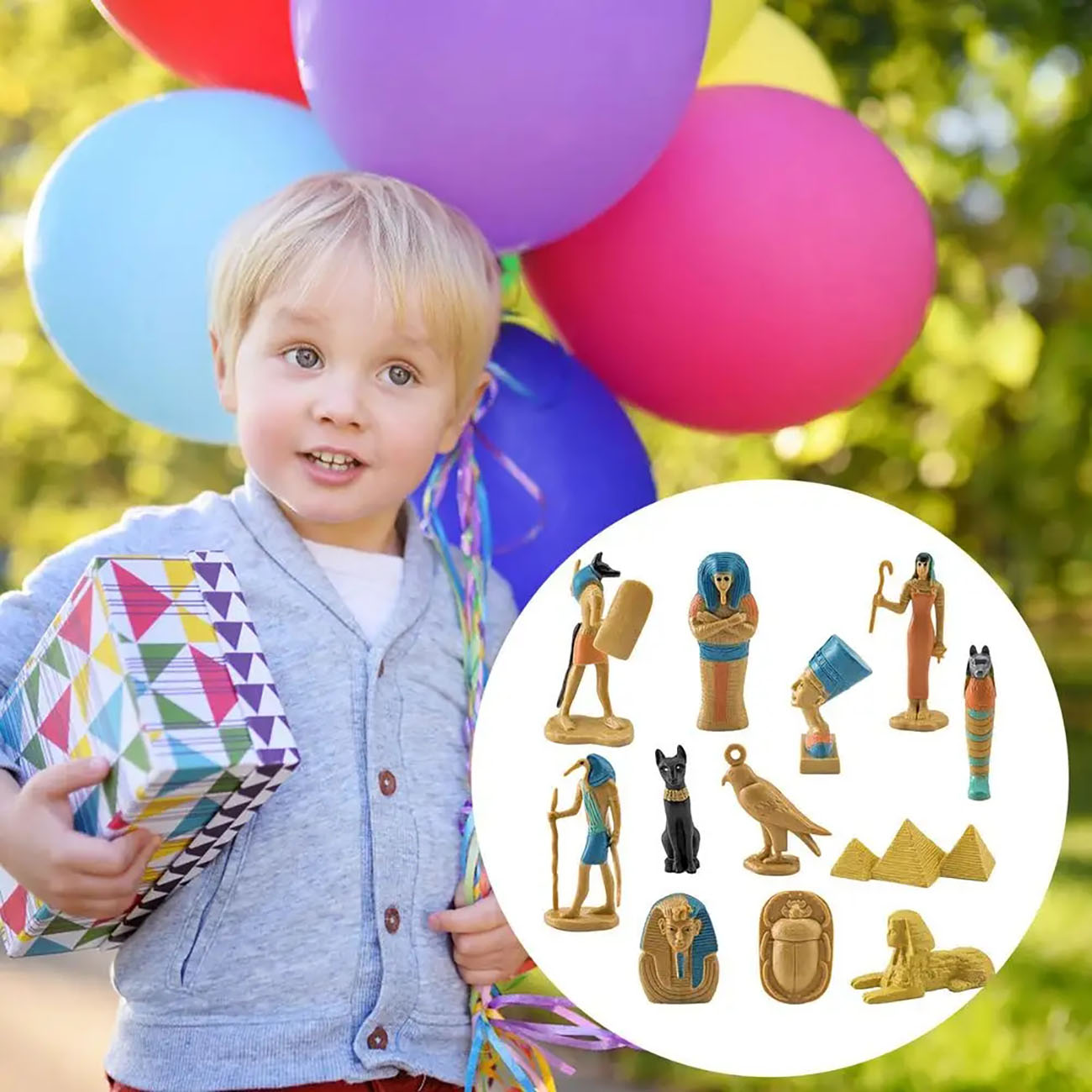 미라 상자 같은 이집트 피라미드 사자 얼굴, 잭 헤드, - Kids Toys Egypt 리뷰 및 가격