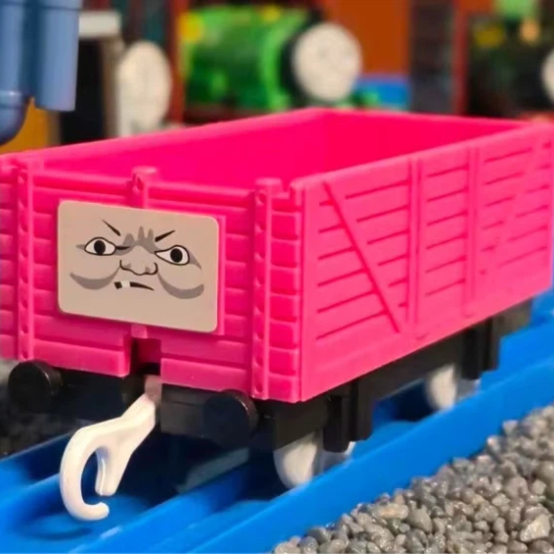 재고 있음 트랙 기차 핑크 스마일리 페이스 재미있는 표 - Toy Train Track Set 리뷰 및 가격