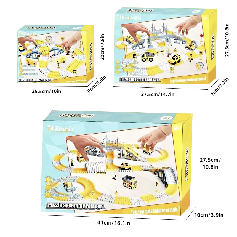 어린이 교육용 장난감 트랙 자동차 DIY 전동 트랙 엔 - Kids Toys Electric Car 리뷰 및 가격