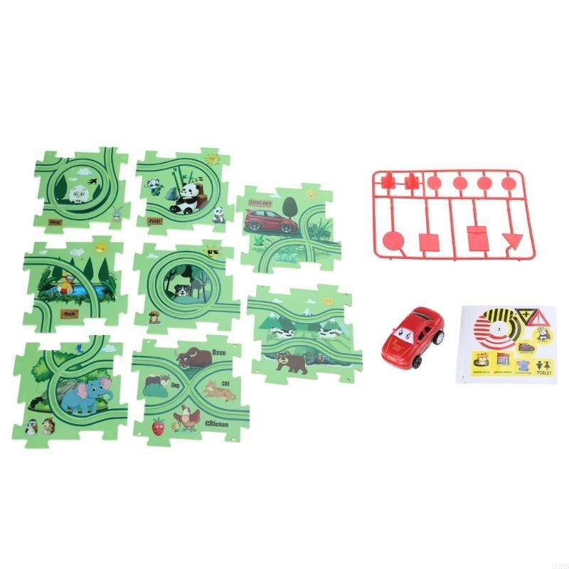 CORB 조립 레이스 트랙 자동차 퍼즐 장난감 유아 슬 - Kids Toys Electric Car 리뷰 및 가격